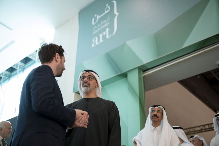 افتتاح معرض «فن أبوظبي»