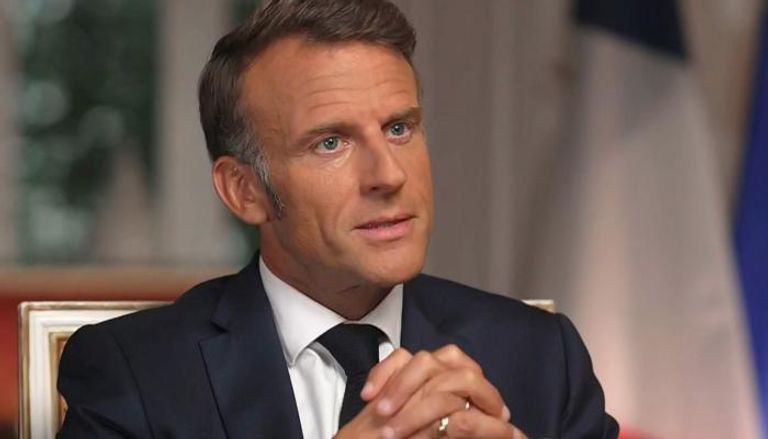 الرئيس الفرنسي إيمانويل ماكرون