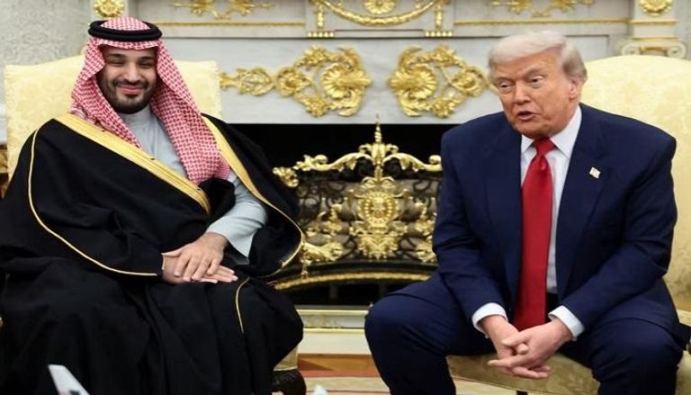 الرئيس الأمريكي دونالد ترامب وولي العهد السعودي الأمير محمد بن سلمان
