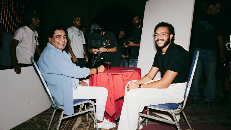 الكينج محمد منير والرابر ويجز 