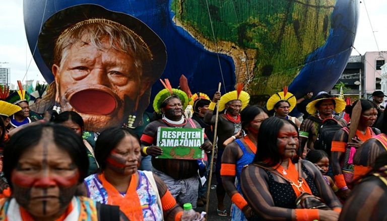 فعاليات COP30 - أ ف ب الرئيس البرازيلي لويس إيناسيو لولا دا سيلفا - أ ف ب