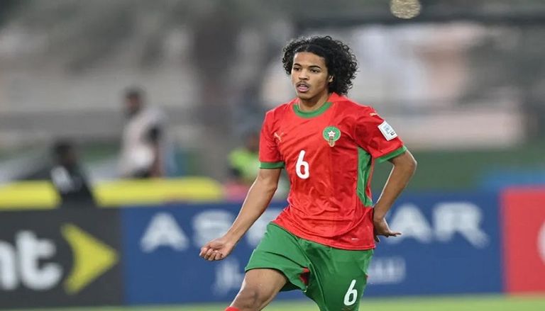 إلياس سعيدي منتخب المغرب للناشئين