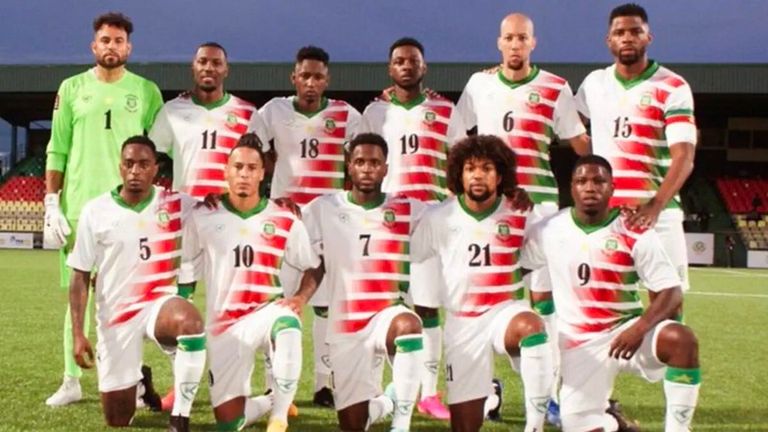 منتخب سورينام منتخب الأردن