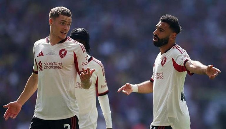 محمد صلاح وفلوريان فيرتز في ليفربول