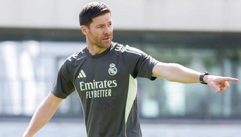 تشابي ألونسو مدرب ريال مدريد