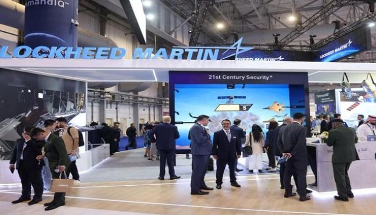 جناح لوكهيد مارتن في معرض دبي للطيران 2025