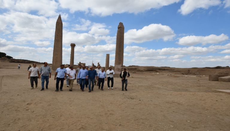 كشف أثري بصان الحجر بمصر