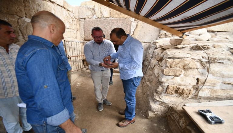 كشف أثري بصان الحجر بمصر