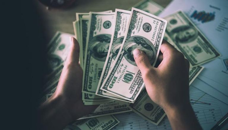 الدولار في إحدى شركات الصرافة 