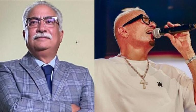 عمرو دياب وإبراهيم عيسى