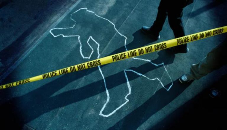 موقع جريمة قتل