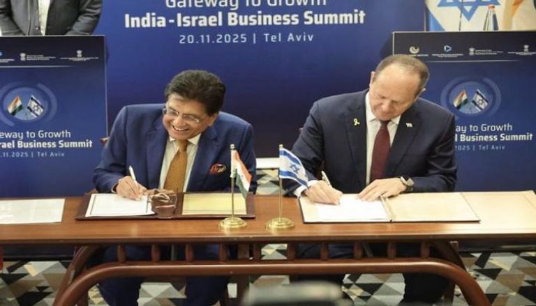 إطلاق مفاوضات اتفاقية تجارة حرة بين إسرائيل والهند