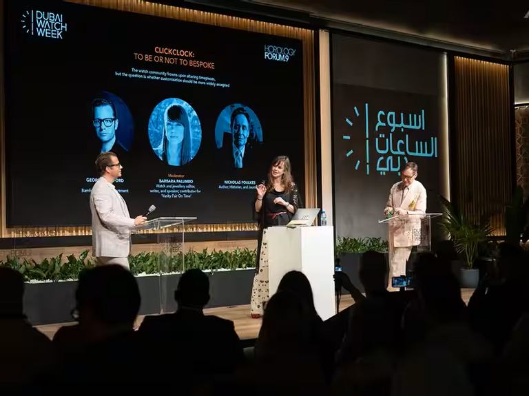 أسبوع دبي للساعات الحدث العالمي الأبرز لعشاق وهواة صناعة الساعات الفاخرة