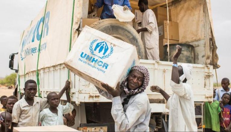 توزيع مساعدات إنسانية في النيجر - أرشيفية