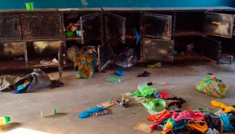 فوضى خلفها الخاطفون عند اقتحام المدرسة في نيجيريا