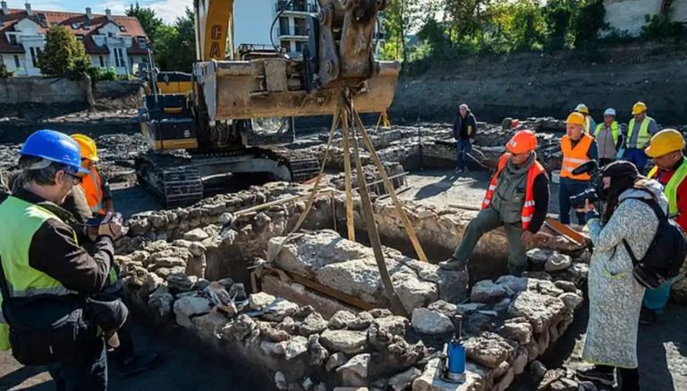 كشف أثري في بودابست