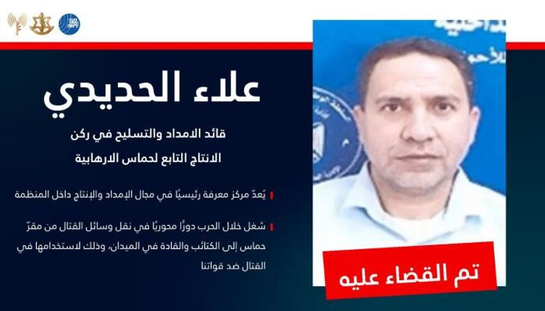 منشور للجيش الإسرائيلي