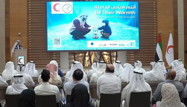 تدشين حملة المساعدات الشتوية