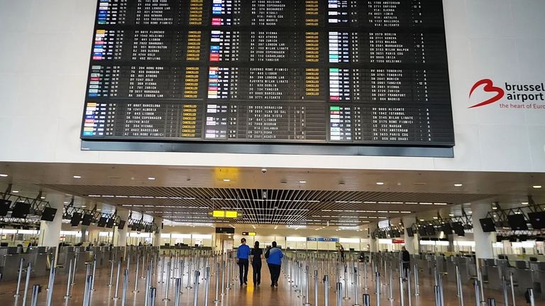 احتجاجات في شوارع بروكسل خلال أكتوبر 2025 ضد تخفيضات الميزانية