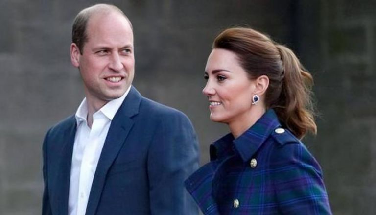 الأمير ويليام وزوجته كيت