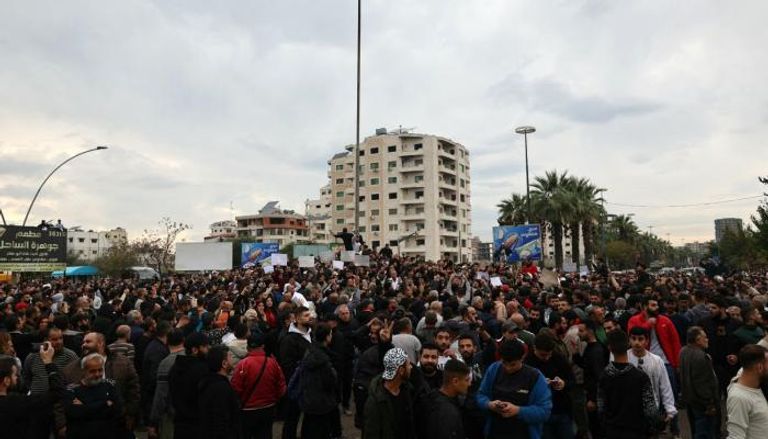 من احتجاجات اللاذقية