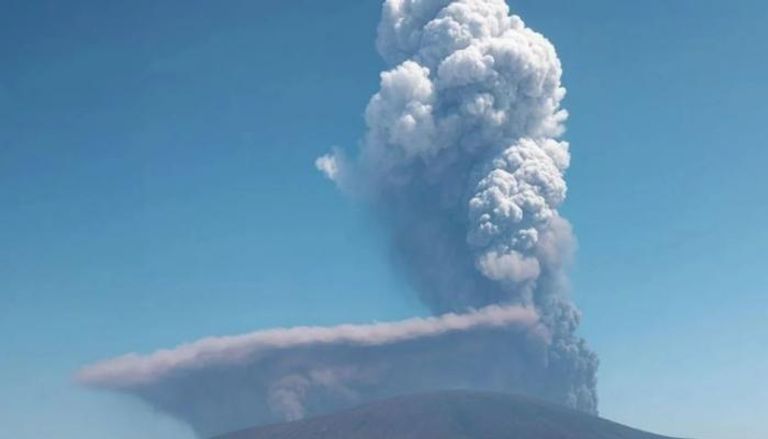 بركان هايلي غوبي في إثيوبيا