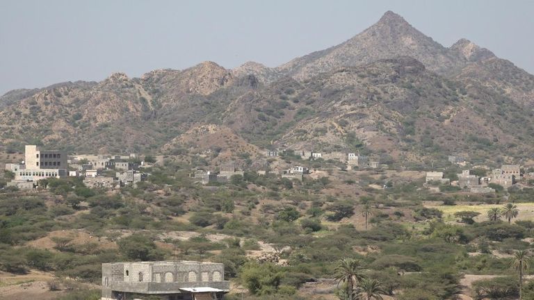 جانب من الحملة الأمنية في جبال الوازعية - أرشيفية