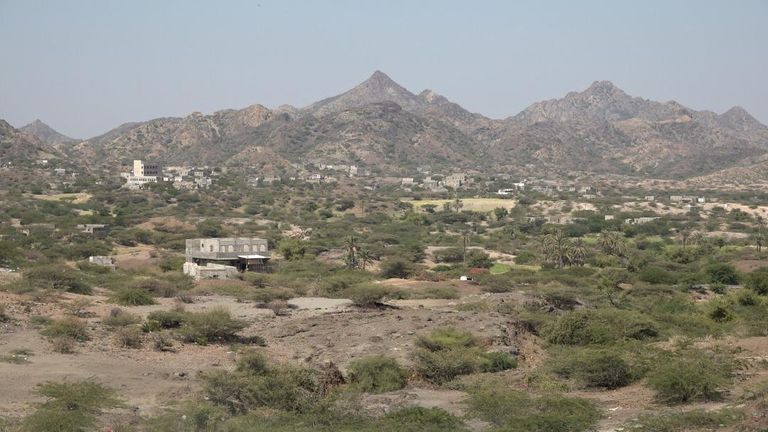 جانب من الحملة الأمنية في جبال الوازعية - أرشيفية