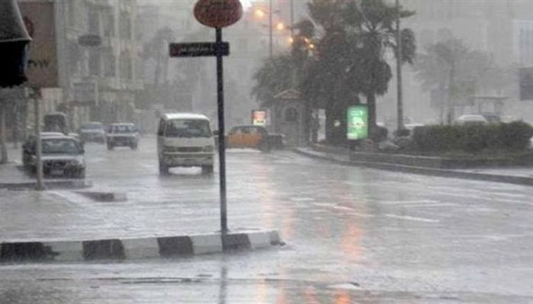 الأمطار في مصر