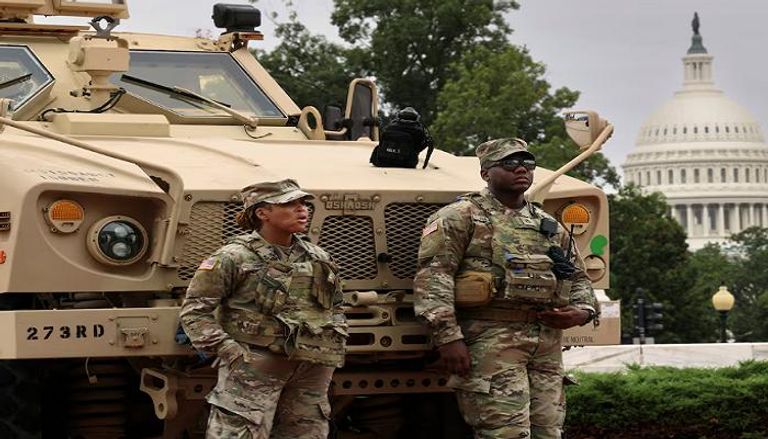 عنصران من الحرس الوطني 