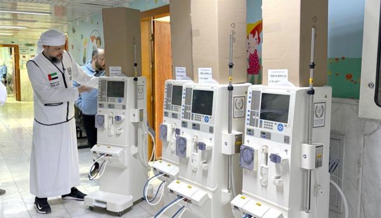 50 جهاز غسيل كلى لسوريا