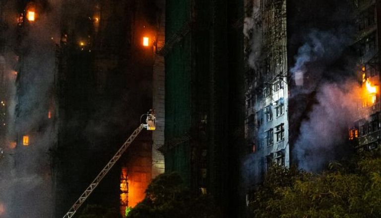 ارتفاع عدد ضحايا حريق هونغ كونغ