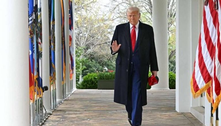 الرئيس الأمريكي دونالد ترامب