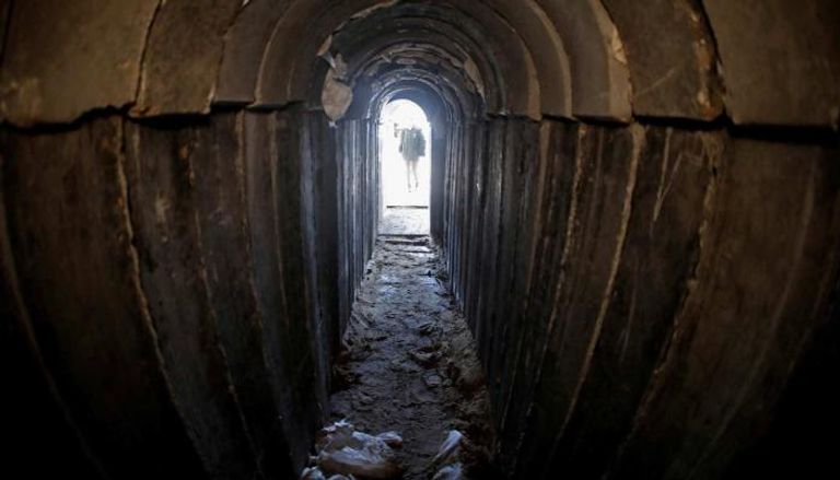أحد أنفاق حماس في غزة