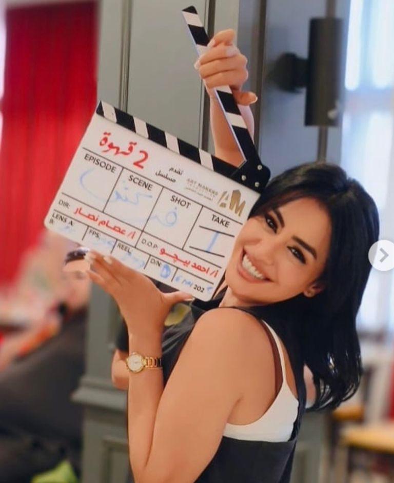 لقطة من مسلسل «2 قهوة»