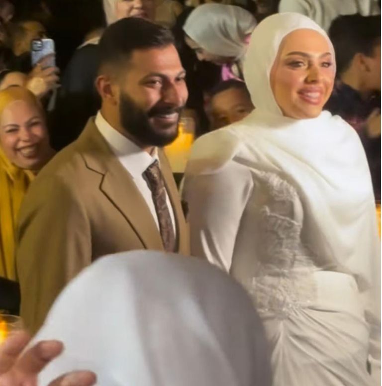 عقد قران ابنة محمد هنيدي 