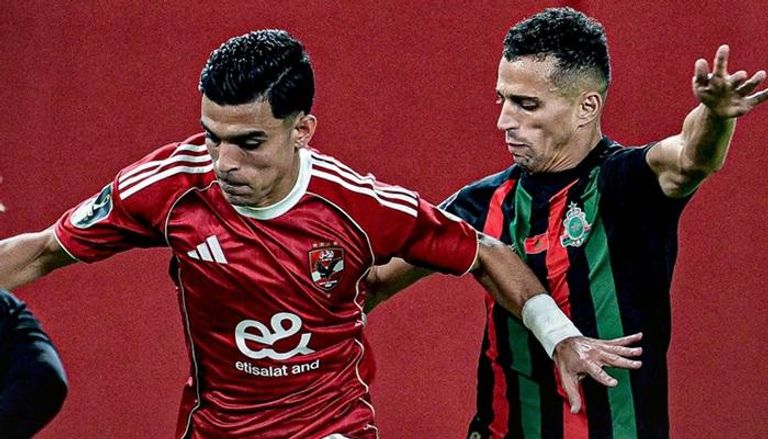 مباراة الأهلي والجيش الملكي