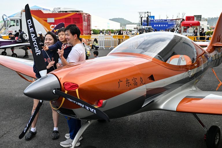 معرض AERO Asia 2025 - أ ف ب