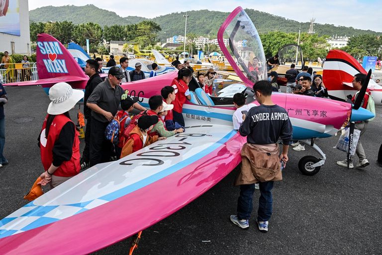 معرض AERO Asia 2025 - أ ف ب