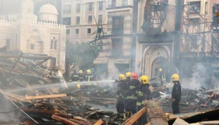 حريق استوديو مصر