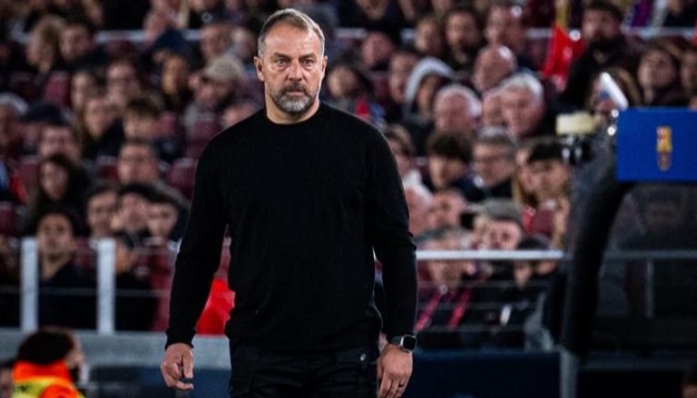 هانز فليك مدرب برشلونة