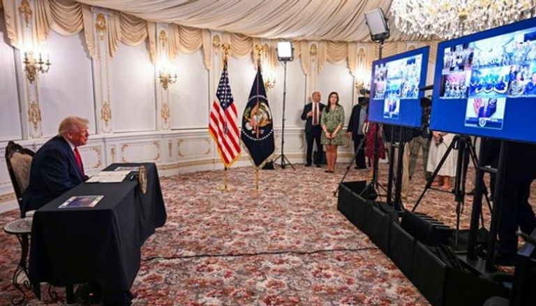 الرئيس الأمريكي دونالد ترامب