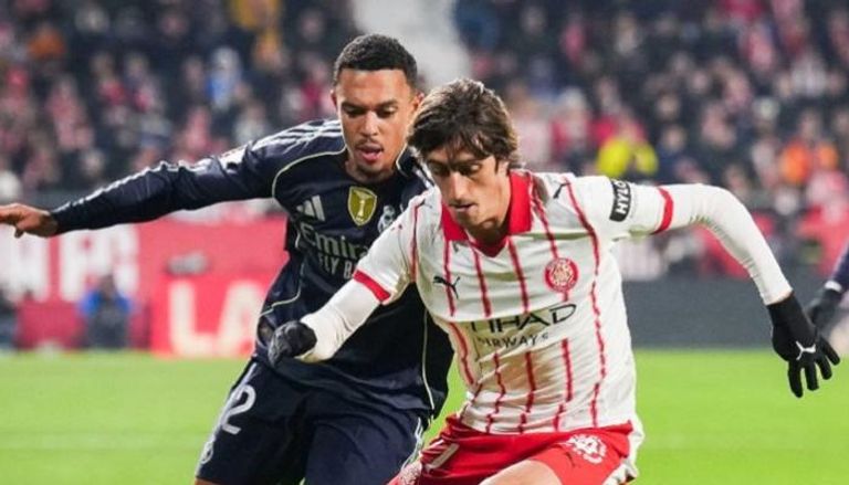 من مباراة جيرونا وريال مدريد