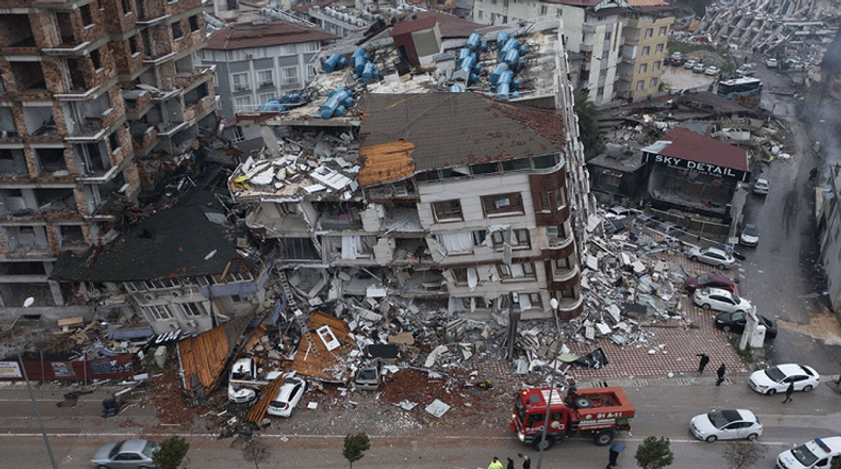 زلزال فبراير 2023 في كهرمان مرعش أحدث دمارا كبيرا