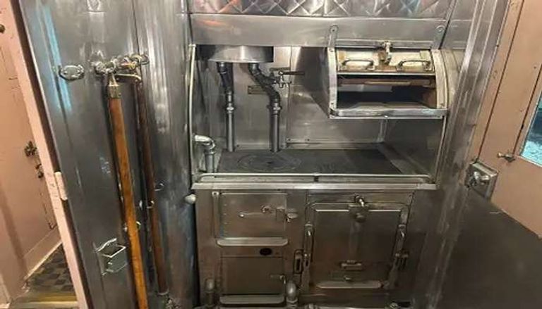 فرانكلين روزفلت على متن القطار الرئاسي