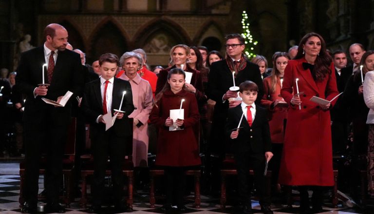 ويليام وكيت يتغيبان عن غداء عيد الميلاد الملكي