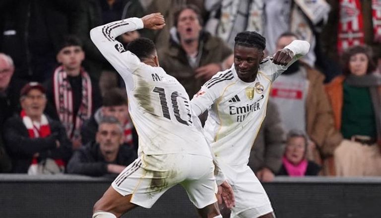 ريال مدريد وأتلتيك بلباو 