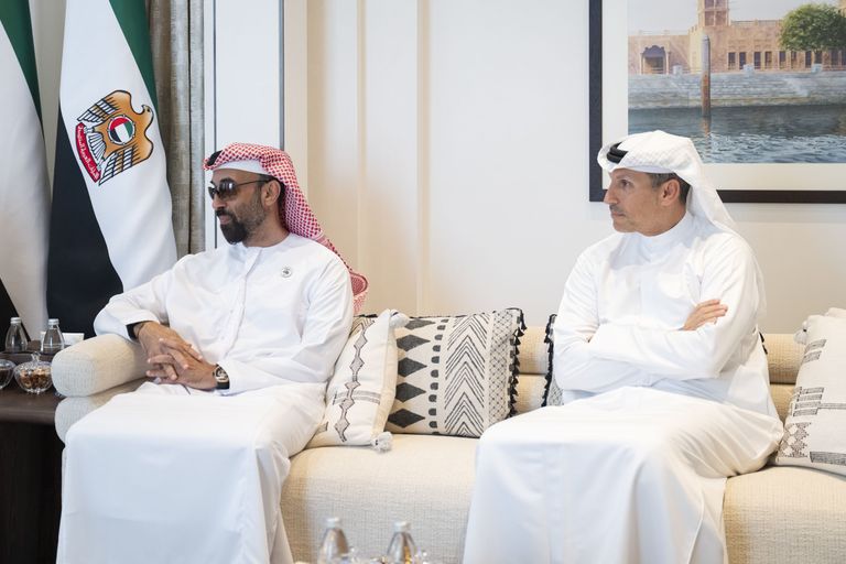 جانب من اللقاء - وام