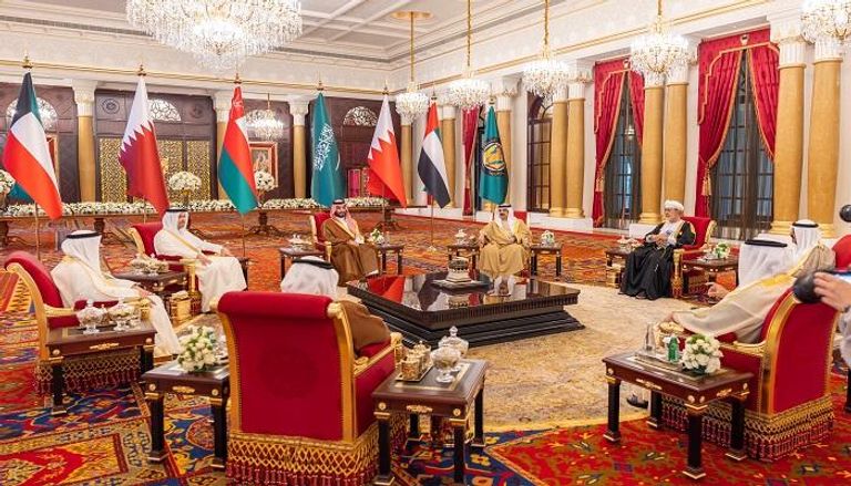 صورة للقادة المشاركين في قمة مجلس التعاون الخليجي في البحرين