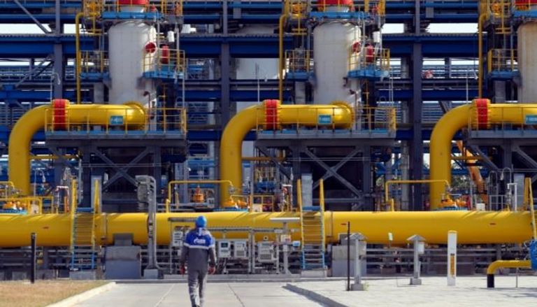 محطة ضغط تديرها شركة غازبروم، ضمن خط أنابيب الغاز الطبيعي البحري 